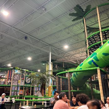 Lava Island - Let's see if this place will tire out some crazy kids! - Trampoline Parks Near Me - Aurora, Colorado