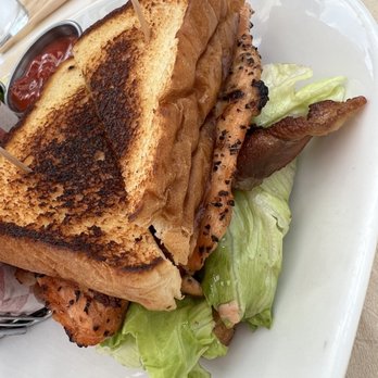 Big B’s Fish Joint - Salmon BLT sandwich - Seafood Near Me - Atlanta, Georgia