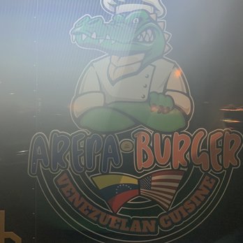 Arepa Burger - Side of their truck! - Food Trucks Near Me - Gainesville, Florida