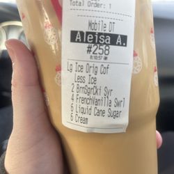 Dunkin' - Clearly an iced coffee with cookie butter. It's possible.