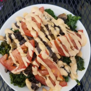 Sunflower Cafe - Mushroom burger bowl - Cafes Near Me - Nashville, Tennessee Sunflower Cafe - Mushroom burger bowl - Cafes Near Me - Nashville, Tennessee