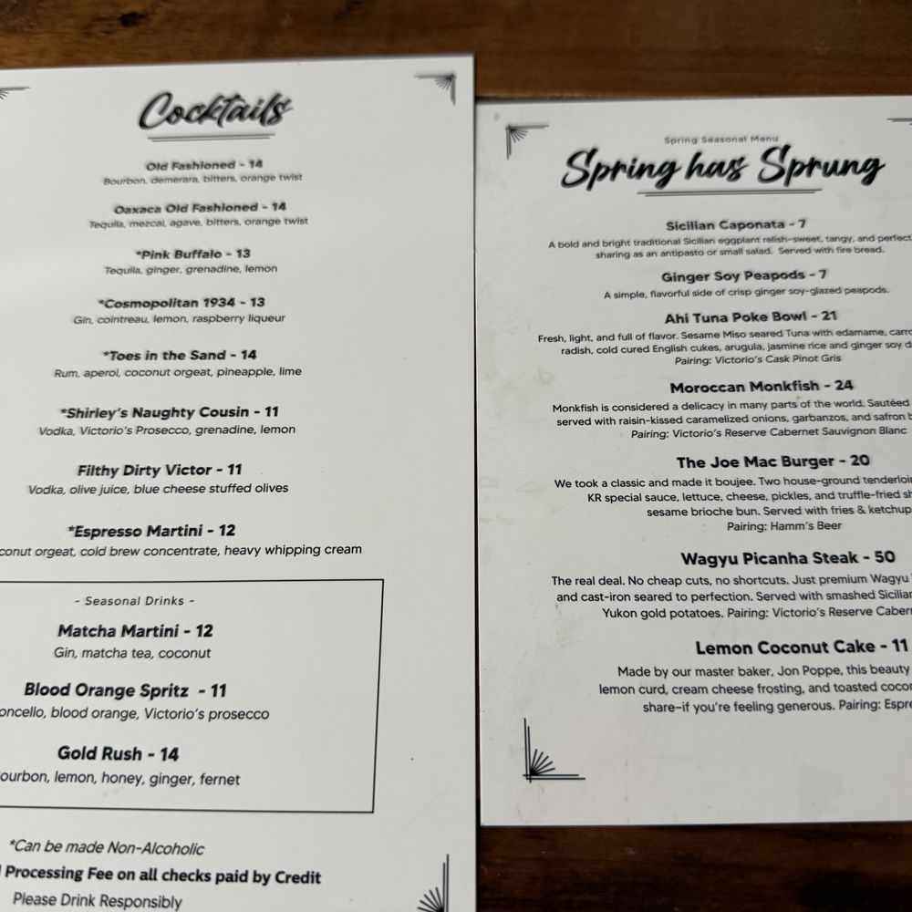 Kitchen and Rail - menu - Bars Near Me - Eagan, Minnesota Kitchen and Rail - menu - Bars Near Me - Eagan, Minnesota