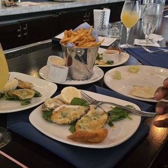 801 Fish - Happy hour apps Grilled Oysters Fish Taco Old Bay Fries Crab Ragoon - Seafood Near Me - Clayton, Missouri 801 Fish - Happy hour apps Grilled Oysters Fish Taco Old Bay Fries Crab Ragoon - Seafood Near Me - Clayton, Missouri