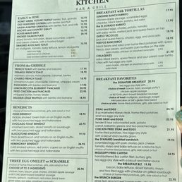 Here's the up to date menu Here's the up to date menu