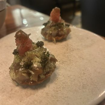 Bardea Food & Drink - Kampachi tart - Bars Near Me - Wilmington, Delaware