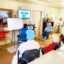 Baybrooke Village Care & Rehabilitation - Today our residents enjoyed attending the "Story Weaving Program" at our facility!