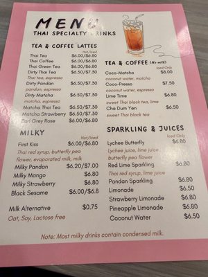 Menu photo 2 Lamoon Thai Kitchen & Coffee Toronto, ON