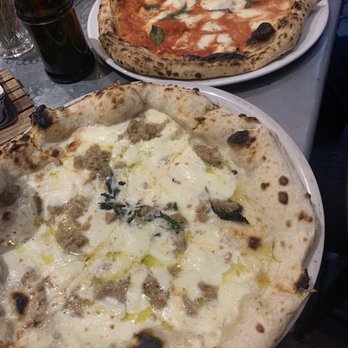 San Matteo Pizzeria e Cucina - Margherita and Porcini white pizza - Pizza Near Me - New York, New York San Matteo Pizzeria e Cucina - Margherita and Porcini white pizza - Pizza Near Me - New York, New York