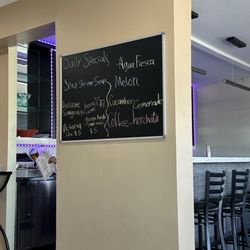 Jalisco Restaurant - A peek the specials of the day.