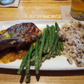 Applebee's Grill + Bar - Pork chop, garlicky green beans, whole grains. Yes, please! - American Near Me - Butler, New Jersey