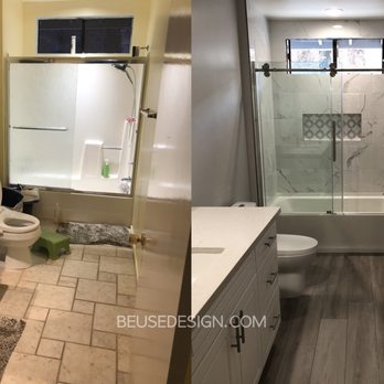 Beuse Design & Construction - Before and after - Bathroom remodeling - General Contractors Near Me Beuse Design & Construction - Before and after - Bathroom remodeling - General Contractors Near Me