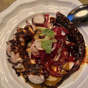The Charles - Octopus, and actually charred. Generous portion. Repeat. - Italian Near Me - Dallas, Texas The Charles - Octopus, and actually charred. Generous portion. Repeat. - Italian Near Me - Dallas, Texas