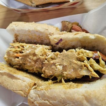 Gumbo Social - Hot link po' boy - Soul Food Near Me - San Francisco, California Gumbo Social - Hot link po' boy - Soul Food Near Me - San Francisco, California