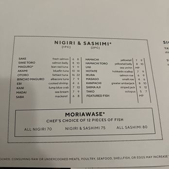 O-Ku - GF menu - Japanese Near Me - Atlanta, Georgia