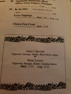Menu photo 3 Jeno's Restaurant & Italian Monroe, WA