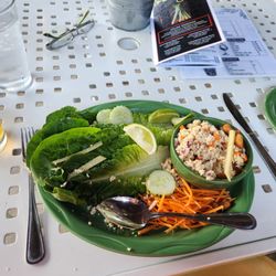Lemongrass Too - Roll Your Own Lettuce Wraps are Tasty