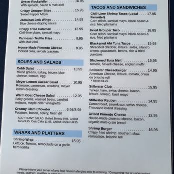 Front Street Grill - Lunch menu available in the covered porch - Seafood Near Me - Beaufort, North Carolina
