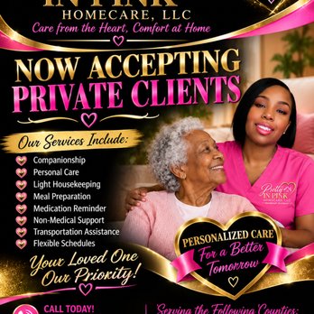 Pretty In Pink - Home Health Care Near Me - Macon, Georgia Pretty In Pink - Home Health Care Near Me - Macon, Georgia