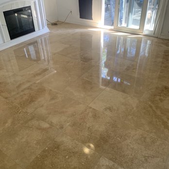 Stone Polish Restoration - After photo - Refinishing Services Near Me