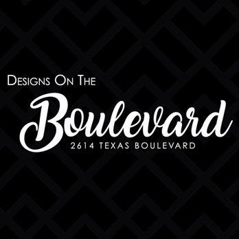 Designs On The Blvd - a black background with white lettering - Flooring Near Me - Texarkana, Texas Designs On The Blvd - a black background with white lettering - Flooring Near Me - Texarkana, Texas