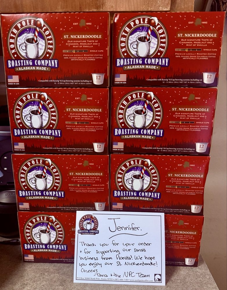 North Pole Coffee Roasting Logo