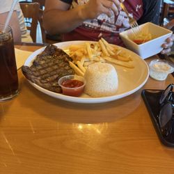 Steak and fries