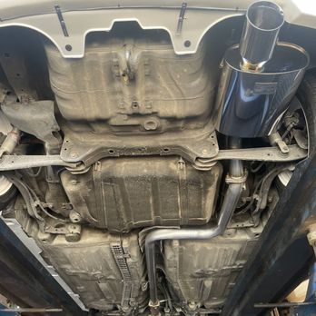Minute Muffler Service - 2.5 inch piping and greddy axle back installed. - Auto Repair Near Me - Dublin, California Minute Muffler Service - 2.5 inch piping and greddy axle back installed. - Auto Repair Near Me - Dublin, California