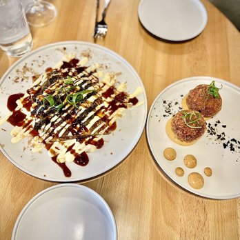 The Underground Lounge - Scallion pancake & kimchi arancini - Beer Bar Near Me - Grand Rapids, Michigan