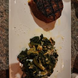 Center Cut Blackened Tuna and Italian Greens Center Cut Blackened Tuna and Italian Greens