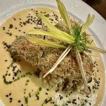 Alan Wongs Kahala - Ginger crusted onaga - Hawaiian Near Me - Honolulu, Hawaii Alan Wongs Kahala - Ginger crusted onaga - Hawaiian Near Me - Honolulu, Hawaii