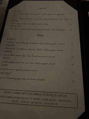 Menu photo 2 Sorellina Boston, MA