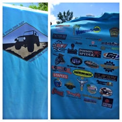 Icon Creativ - Colors on colors on colors for the new Jeep "Go Topless Day" t-shirts!