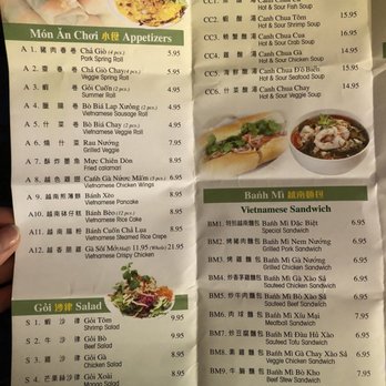 Pho 60 - Menu as of March 2018. - Vietnamese Near Me - Brooklyn, New York Pho 60 - Menu as of March 2018. - Vietnamese Near Me - Brooklyn, New York