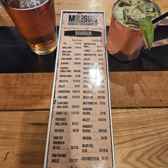 Molasses Smokehouse and Bar - Drinks menu - Barbeque Near Me - Midland, Michigan Molasses Smokehouse and Bar - Drinks menu - Barbeque Near Me - Midland, Michigan