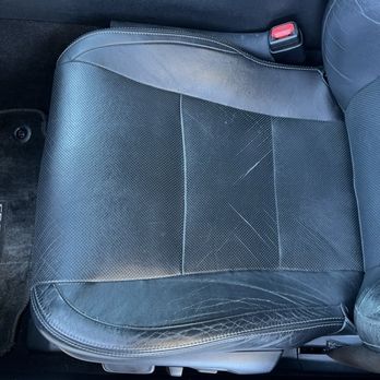 Ultra Trim Auto Restyling - Before drivers seat bottom - Auto Upholstery Near Me - Carson, California Ultra Trim Auto Restyling - Before drivers seat bottom - Auto Upholstery Near Me - Carson, California