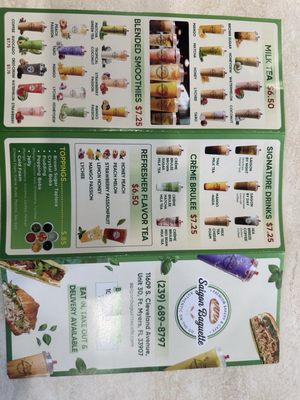 Menu photo 3 Saigon Baguette Cafe Fort Myers, FL