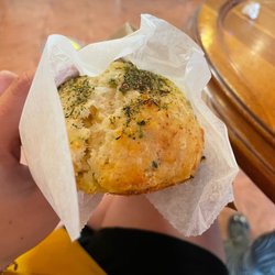 Coffee Obsession - Rosemary and cheddar biscuit- moister than Im used to but still good