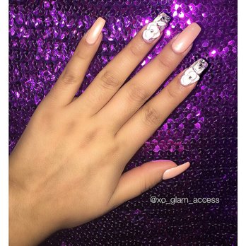 Nails Galore - Fill and Gel done by Ivy , design done by Stacey she is who I book when I make appointments - Nail Salons Near Me - Cypress, California Nails Galore - Fill and Gel done by Ivy , design done by Stacey she is who I book when I make appointments - Nail Salons Near Me - Cypress, California