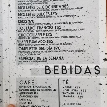 Domitila - menu - Breakfast & Brunch Near Me - Colima, COL