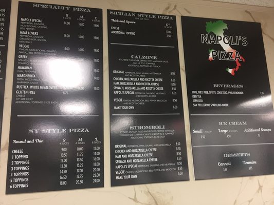 Menu photo 1 Napoli's Pizza Lula, GA Menu photo 1 Napoli's Pizza Lula, GA
