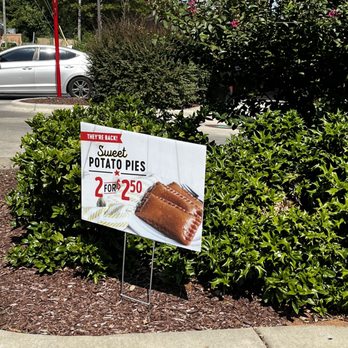 Bojangles - potato pie sign - Southern Near Me - Raleigh, North Carolina Bojangles - potato pie sign - Southern Near Me - Raleigh, North Carolina