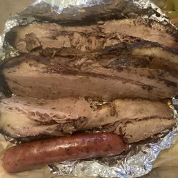 1.5 lb Beef Brisket, 1/4 lb sausage 1.5 lb Beef Brisket, 1/4 lb sausage