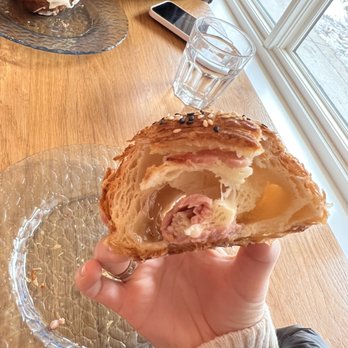 Bittersweet Pastry Shop - Ham and Cheese Croissant - Bakeries Near Me - Chicago, Illinois