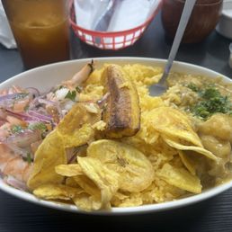 Bandera-- guatita y ceviche Bandera-- guatita y ceviche