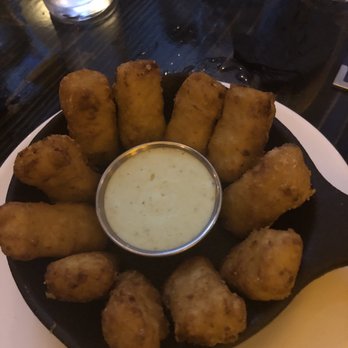Foxy Johns Bar & Kitchen - Mac & Cheese Bites (didn't pass cheese test) - Sports Bars Near Me - New York, New York Foxy Johns Bar & Kitchen - Mac & Cheese Bites (didn't pass cheese test) - Sports Bars Near Me - New York, New York