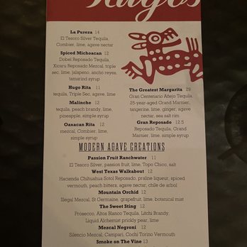 Hugo's - Menu - Mexican Near Me - Houston, Texas