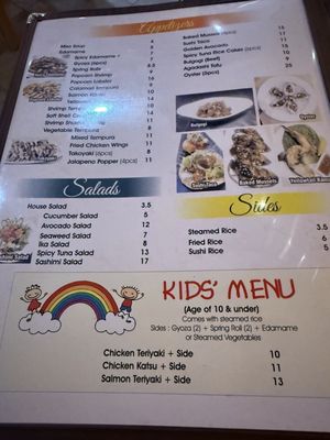 Menu photo 3 Yanagi Sushi Gilbert, AZ