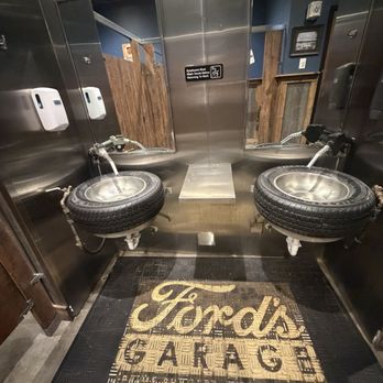 Ford's Garage Westchase - Interesting Bathroom Sinks - Burgers Near Me - Tampa, Florida Ford's Garage Westchase - Interesting Bathroom Sinks - Burgers Near Me - Tampa, Florida