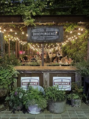 Independence Beer Garden by null