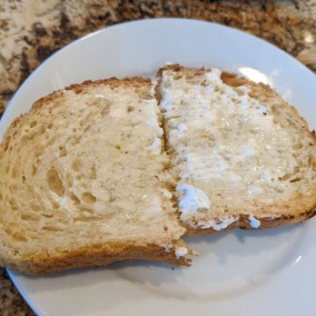 Cappys Cafe - sourdough toast...not toasted enough - Breakfast & Brunch Near Me - Newport Beach, California